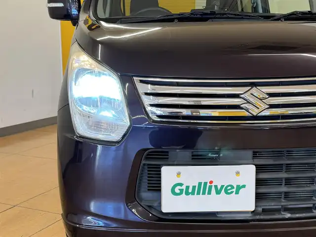 スズキ ワゴンＲ FX－LTD 群馬県 2013(平25)年 6.4万km ミステリアスバイオレットパール 純正オーディオ/純正フロアマット/純正14インチAW/プッシュスタート/スマートキー/アイドリングストップ