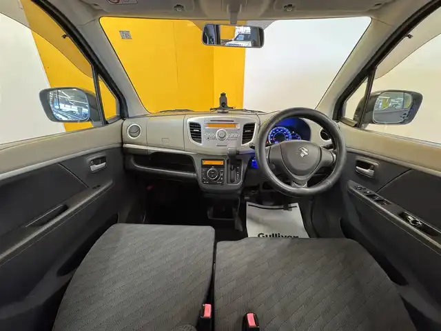 スズキ ワゴンＲ FX－LTD 群馬県 2013(平25)年 6.4万km ミステリアスバイオレットパール 純正オーディオ/純正フロアマット/純正14インチAW/プッシュスタート/スマートキー/アイドリングストップ