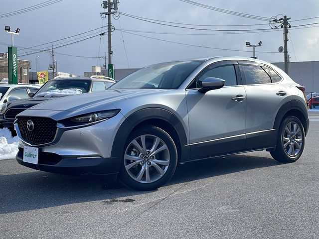 マツダ ＣＸ－３０ XD Lパッケージ 鳥取県 2019(令1)年 1.8万km ソニックシルバーM 4WD/メーカーナビ /・フルセグ/・CD/DVD/・Bluetooth/360°セーフティパッケージ/・全方位モニター/・ドライバーモニタリング/BOSEサウンド/12スピーカー/パワーバックドア/メモリー付黒革シート/シートヒーター /ETC/LEDヘッドライト/BSM