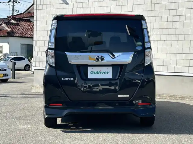 トヨタ タンク カスタムG－T 山形県 2018(平30)年 4.7万km ブラックマイカメタリック 衝突軽減ブレーキ/純正9インチナビ/（CD/DVD/フルセグ/Bluetooth）/バックカメラ/横滑り防止システム/両側パワースライドドア/ビルトインETC/前方ドライブレコーダー/純正アルミホイール着用/オートLEDヘッドライト/ETC2.0/スマートキー/スペアキー/ドアバイザー