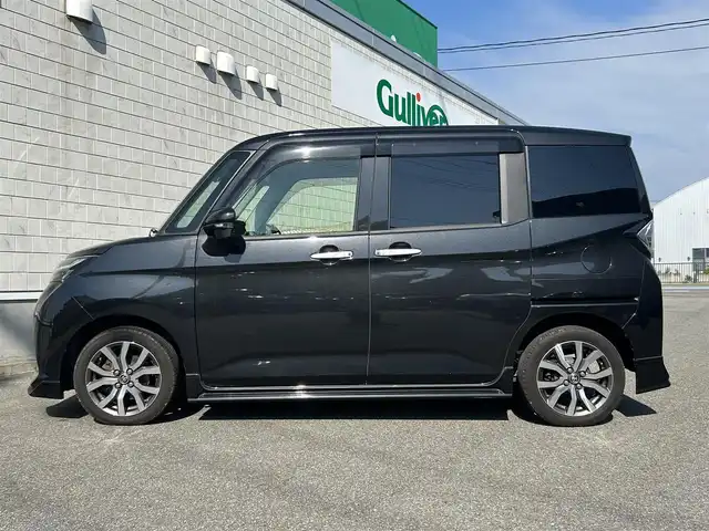 トヨタ タンク カスタムG－T 山形県 2018(平30)年 4.7万km ブラックマイカメタリック 衝突軽減ブレーキ/純正9インチナビ/（CD/DVD/フルセグ/Bluetooth）/バックカメラ/横滑り防止システム/両側パワースライドドア/ビルトインETC/前方ドライブレコーダー/純正アルミホイール着用/オートLEDヘッドライト/ETC2.0/スマートキー/スペアキー/ドアバイザー