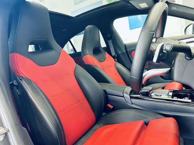 メルセデス・ベンツ ＣＬＡ２００ｄ AMGライン 大阪府 2019(令1)年 3.3万km マウンテングレー AMGレザーエクスクルーシブP/アドバンスドP/ワンオーナー/レーダーセーフティ/サンルーフ/HUD/赤黒革/メモリ付きパワーシート/シートヒーター/純正ナビ/TV/360度カメラ/ACC/ブラインドスポット/純正18インチAW/LEDヘッドライト/アンビエントライト/ワイヤレス充電
