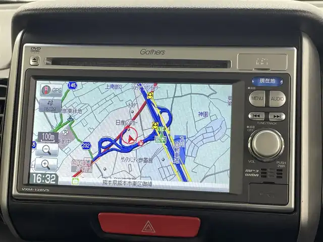 ホンダ Ｎ ＢＯＸ カスタム G SSパッケージ 熊本県 2013(平25)年 7.5万km プレミアムゴールドパープルパール 純正ナビVXM-128VS（ＣＤ・ＤＶＤ・ワンセグ）/バックカメラ　/両側パワースライドドア　/横滑り防止　/社外フロアマット　/純正１４インチＡＷ　/オートライト　/ＨＩＤライト　/スマートキー　/プッシュスタート　/スペアキー１本