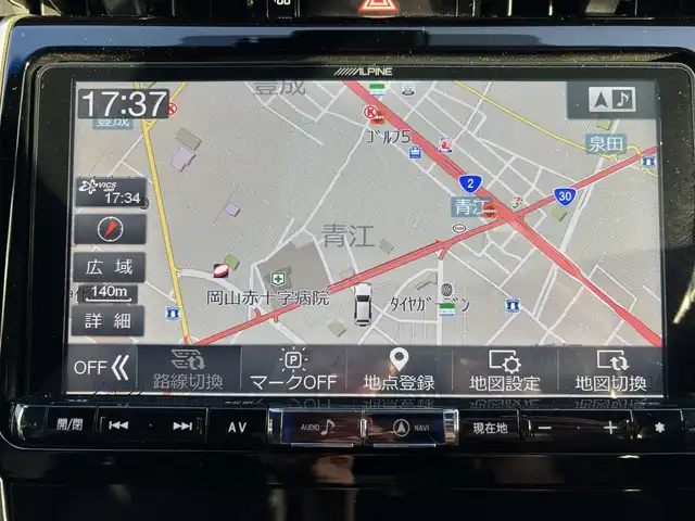 トヨタ ハリアー プレミアム 岡山県 2017(平29)年 4.4万km ブラック