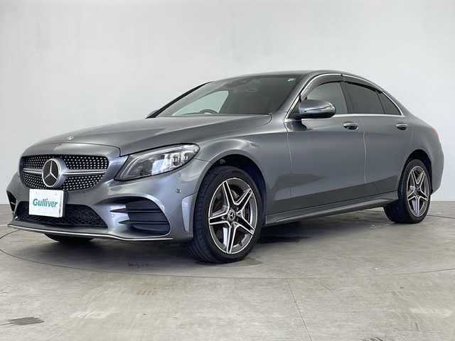 メルセデス・ベンツ Ｃ２００ アバンギャルド AMGライン 鹿児島県 2019(平31)年 3万km セレナイトグレー 純正ナビ/（BT/フルセグ）/Burmesterサラウンドサウンドシステム/レーダーセーフティパッケージ/・クルーズコントロール/・ブラインドスポットモニター/・レーンキープアシスト/・ステアリングアシスト/パフュームアトマイザー/レッドレザーシート/パワーシート/エアサスペンション/アンビエントライト/ヘッドアップディスプレイ