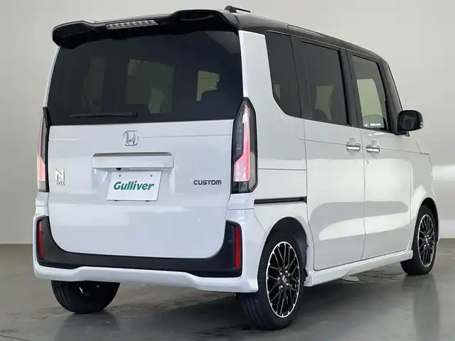 ホンダ Ｎ ＢＯＸ カスタム ターボ コーディネートS 愛知県 2024(令6)年 0.3万km パールⅡ ホンダコネクトナビ装着用スペシャルＰＫＧ　ツートンカラー　ハーフレザー　シートヒーター　ホンダセンシング　衝突軽減　追従クルコン　ハンドル支援　コーナーセンサー　ＬＥＤオートライト　両側パワスラ　禁煙