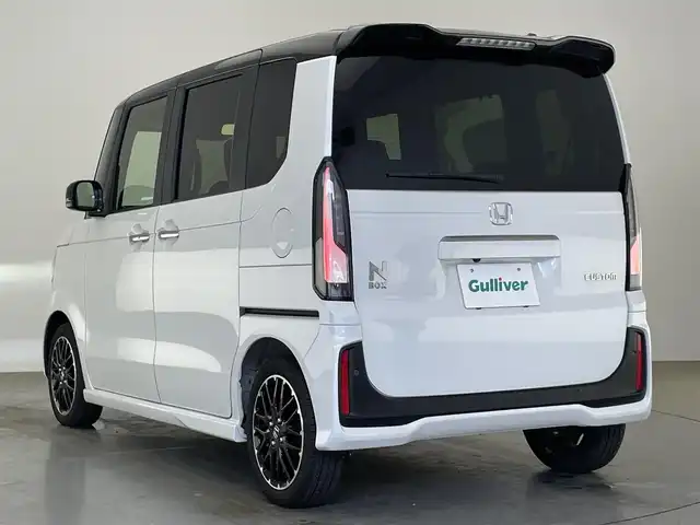ホンダ Ｎ ＢＯＸ カスタム ターボ コーディネートS 愛知県 2024(令6)年 0.3万km パールⅡ ホンダコネクトナビ装着用スペシャルＰＫＧ　ツートンカラー　ハーフレザー　シートヒーター　ホンダセンシング　衝突軽減　追従クルコン　ハンドル支援　コーナーセンサー　ＬＥＤオートライト　両側パワスラ　禁煙