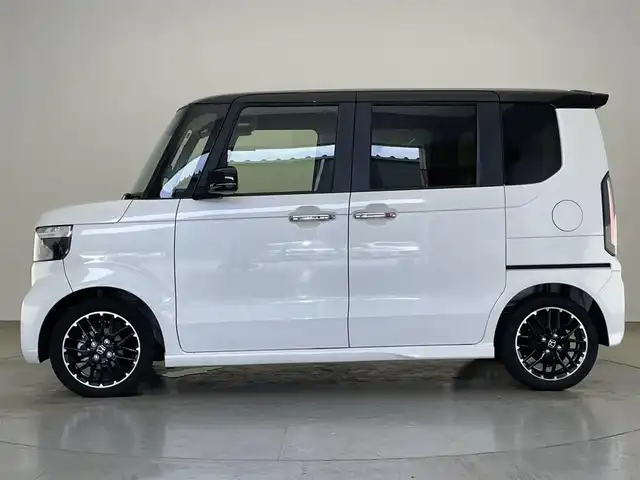 ホンダ Ｎ ＢＯＸ カスタム ターボ コーディネートS 愛知県 2024(令6)年 0.3万km パールⅡ ホンダコネクトナビ装着用スペシャルＰＫＧ　ツートンカラー　ハーフレザー　シートヒーター　ホンダセンシング　衝突軽減　追従クルコン　ハンドル支援　コーナーセンサー　ＬＥＤオートライト　両側パワスラ　禁煙
