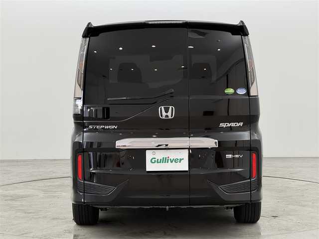 ホンダ ステップワゴン スパーダ eHEV G EXホンダS 福岡県 2020(令2)年 7.4万km プレミアムスパークルブラックパール ワンオーナー　/純正１１．６型後席モニター　/純正１０型ナビ　/バックカメラ　/ビルトインＥＴＣ２．０　/わくわくゲート　/前方ドラレコ　/アダプティブクルコン　/ホンダセンシング　/衝突軽減ブレーキ　/レーンキープ　/両側電動スライドドア　/ハーフレザーシート　/シートヒーター　/コンフォートビューパッケージ　/パフォーマンスダンパー