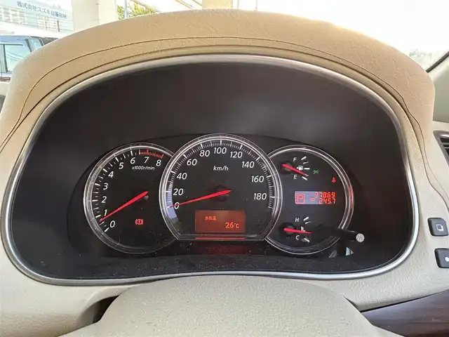 日産 ティアナ 250XV 宮城県 2008(平20)年 3.8万km ホワイトパール ・純正ナビ/（フルセグTV/Bluetooth/CD/DVD/AUX)/・バックカメラ/・前席パワーシート/・運転席メモリーシート/・助手席オットマン/・電動格納ウィンカーミラー/・HIDライト/・フロントフォグランプ/・オートライト/・革ステアリング/・ステアリングスイッチ/・ETC/・ISOFIX/・リアプライバシーガラス/・バイザー/・純正17インチアルミホイール/・Wエアバッグ/ABS/・フロアマット/・スマートキー/・スペアキー×1/・保証書/・取扱説明書