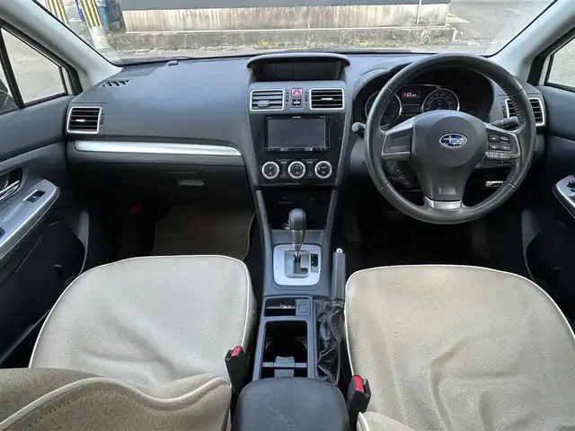 スバル インプレッサ Ｇ４ 2．0i アイサイト 長崎県 2015(平27)年 2.2万km クリスタルホワイトP ワンオーナー/社外メモリナビ/Bluetooth/ワンセグテレビ/バックカメラ/衝突軽減システム/アイドリングストップ/純正16インチAW/クルーズコントロール/パドルシフト/オートライト/ETC