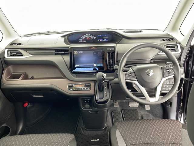 スズキ ソリオ バンディット HV MV 愛知県 2023(令5)年 1.5万km グリッターバイオレットパール 純正9型ディスプレイオーディオナビ/全方位カメラ/片側パワースライド/レーダークルーズコントロール/シートヒーター/バックカメラ/ヘッドアップディスプレイ/コーナーセンサー/純正アルミホイール/オートマチックハイビーム/ドライブレコーダー/衝突軽減システム/フルセグ/CD DVD/Bluetooth/ステアリングスイッチ/スマートキー/プッシュスタート