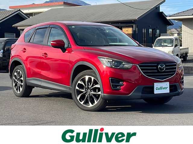 マツダ ＣＸ－５ XD Lパッケージ 鹿児島県 2015(平27)年 18.9万km ソウルレッドプレミアムメタリック ワンオーナー/BOSE/純正ナビ/フルセグ/Bluetooth/バックカメラ/レザーシート/前席シートヒーター/前席パワーシート/ステアリングスイッチ/クルーズコントロール/ブラインドスポットモニター/コーナーセンサー/ETC/スマートキー2本/保証書/取説