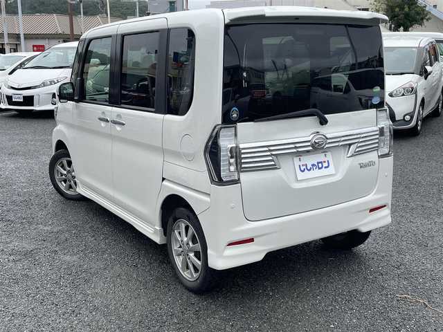 ダイハツ タント カスタム RS トップED SAⅡ 神奈川県 2016(平28)年 8.3万km パールホワイトⅢ (株)IDOMが運営する【じしゃロン秦野店】の自社ローン専用車両になります。こちらは現金またはオートローンご利用時の価格です。自社ローンご希望の方は別途その旨お申付け下さい/4WDターボ/両側電動スライドドア/衝突軽減装置/ＳＤナビ/フリップダウンモニター/バックカメラ/Ｂｌｕｅｔｏｏｔｈ再生/フルセグ/エンジンスターター/ハーフレザーシート/LEDヘッドライト/LEDフォグライト/禁煙車