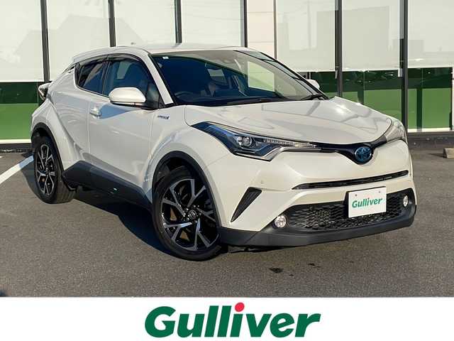 トヨタ Ｃ－ＨＲ G 岐阜県 2017(平29)年 3.5万km ホワイトパールクリスタルシャイン 登録時34969km/純正9インチメモリーナビ/フルセグ/バックカメラ/トヨタセーフティセンス/レーダークルーズコントロール/レーンキープアシスト/プリクラッシュセーフティ/ハイビームアシスト/LEDオートヘッドライト/ハーフレザーシート/シートヒーター/AC100V/1500W充電/スマートキー×2/ETC2.0/禁煙車