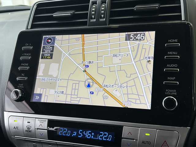 トヨタ ランドクルーザー プラド TX Lパッケージ ブラックED 静岡県 2021(令3)年 4.9万km ブラック 純正ナビ/・AM/FM/・USB/・Bluetooth/・Miracast/・フルセグTV/主要装備/・JAOSバンパーガード/・JAOSマッドガード/・JAOSサイドステップ/・前席シートヒーター＆ベンチレーション/・サンルーフ/・パノラミックビューモニター/・レーダークルコン/・ブラインドスポットモニター/・黒革シート/・ルーフレール＆ルーフキャリア/・社外17インチAW/・クリアランスソナー/・プリクラッシュセーフティ/・ダウンヒルアシスト/・センターデフロック/・3列目電動格納/・ETC2.0
