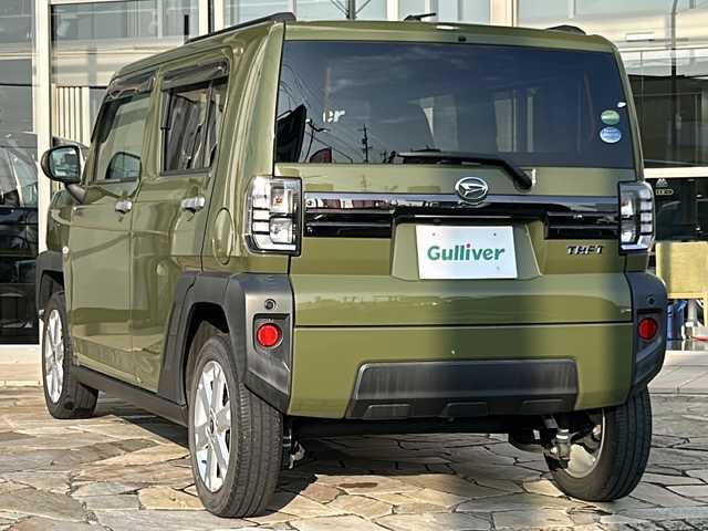 ダイハツ タフト G 静岡県 2020(令2)年 3.5万km フォレストカーキメタリック ケンウッドナビ/・iPod/・USB/・SD/・マルチAVブラウザ/・CD/DVD/・フルセグTV/・FM/AM/・Bluetooth/主要装備/・バックカメラ/・ＬＥＤヘッドライト/・フォグランプ/・コーナーセンサー/・ルーフレール/・パノラマルーフ/・シートヒーター/・ＴＲＣ／ＶＳＣ/・スマートキー/・スマートアシスト/・アイドリングストップ/・ETC/・電動パーキング