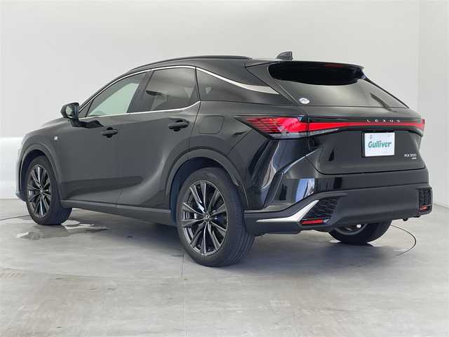 レクサス ＲＸ 350 Fスポーツ 富山県 2023(令5)年 3.2万km グラファイトブラックガラスフレーク 純正14インチタッチディスプレイ/フルセグTV/Bluetooth/全方位カメラ/ETC2.0/前後ドラレコ /パノラマルーフ/ブラックルーフレール/後席電動リクライニング/全席ベンチレーション/全席シートヒーター /ワイヤレス充電/後席サンシェード/オートハイビーム /純正21インチAW/レーダークルーズ/BSM/パドルシフト
