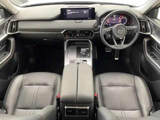 マツダ ＣＸ－６０ XD Lパッケージ 新潟県 2023(令5)年 0.3万km ソニックシルバーM ４ＷＤ　/メーカーＯＰナビ　/フルセグTV/ＢＯＳＥサウンド/USB入力端子/HDMI/クルーズコントロール/ダウンヒルアシストコントロール/ＢＳＭ　/３６０ビューモニター　/ステアリングヒーター/黒革シート　/全席シートヒーター/リアパワーゲート/メモリーパワーシート　/パワーシート　/前後コーナーセンサー/純正フロアマット　/ＬＥＤ/スペアキ―1本