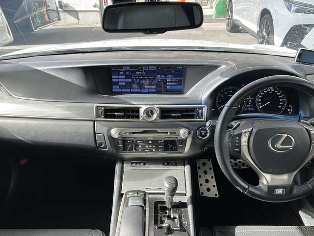 レクサス ＧＳ 450h Fスポーツ 京都府 2012(平24)年 8.6万km ホワイトパールクリスタルシャイン 純正ナビ/マークレビンソンサウンド/フルセグTV/Bluetooth/バックカメラ/レーダークルーズコントロール/パドルシフト/クリアランスソナー/電動リアサンシェード/メモリー付きパワーシート/シートヒーター/エアーシート/プッシュスタート/ビルトインETC/ドラレコ/フォグランプ/電格ウィンカーミラー/純正ドアバイザー/純正フロアマット/禁煙車