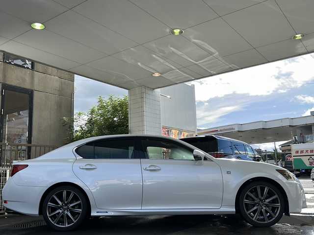 レクサス ＧＳ 450h Fスポーツ 京都府 2012(平24)年 8.6万km ホワイトパールクリスタルシャイン 純正ナビ/マークレビンソンサウンド/フルセグTV/Bluetooth/バックカメラ/レーダークルーズコントロール/パドルシフト/クリアランスソナー/電動リアサンシェード/メモリー付きパワーシート/シートヒーター/エアーシート/プッシュスタート/ビルトインETC/ドラレコ/フォグランプ/電格ウィンカーミラー/純正ドアバイザー/純正フロアマット/禁煙車