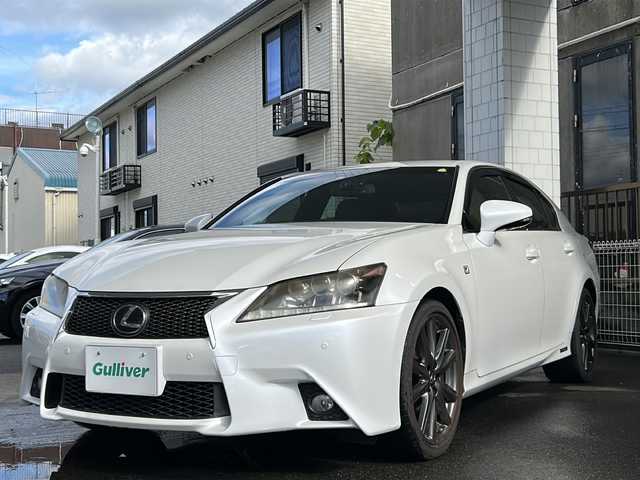 レクサス ＧＳ 450h Fスポーツ 京都府 2012(平24)年 8.6万km ホワイトパールクリスタルシャイン 純正ナビ/マークレビンソンサウンド/フルセグTV/Bluetooth/バックカメラ/レーダークルーズコントロール/パドルシフト/クリアランスソナー/電動リアサンシェード/メモリー付きパワーシート/シートヒーター/エアーシート/プッシュスタート/ビルトインETC/ドラレコ/フォグランプ/電格ウィンカーミラー/純正ドアバイザー/純正フロアマット/禁煙車