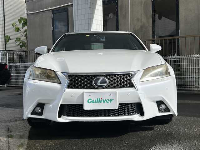 レクサス ＧＳ 450h Fスポーツ 京都府 2012(平24)年 8.6万km ホワイトパールクリスタルシャイン 純正ナビ/マークレビンソンサウンド/フルセグTV/Bluetooth/バックカメラ/レーダークルーズコントロール/パドルシフト/クリアランスソナー/電動リアサンシェード/メモリー付きパワーシート/シートヒーター/エアーシート/プッシュスタート/ビルトインETC/ドラレコ/フォグランプ/電格ウィンカーミラー/純正ドアバイザー/純正フロアマット/禁煙車