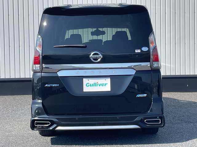 日産 セレナ オーテック スポーツスペック 千葉県 2018(平30)年 6.4万km ダイヤモンドブラック 純正9インチナビ/(フルセグTV/BT/CD/DVD/FM/AM/Blu-ray)/全周囲カメラ/プロパイロット/デジタルインナーミラー/フリップダウンモニター/ドライブレコーダー/両側パワースライドドア/ハンズフリーオートスライドドア/横滑り防止装置/ETC/アイドリングストップ/LEDヘッドライト/フォグランプ/オートライト/ウィンカーミラー/電動格納ミラー/純正17インチAW/プッシュスタート/スマートキー/フロアマット