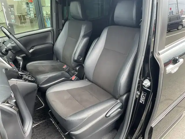 トヨタ ノア Si ダブルバイビーⅢ 栃木県 2020(令2)年 5.4万km ブラック ワンオーナー/TRDエアロ（F/S/R）/純正9インチナビ/バックカメラ/Bluetoothオーディオ/DVD再生機能/フルセグTV走行中視聴可/ステアリングリモコン/USB入力端子×2/純正12.1インチフリップダウンモニター/トヨタセーフティセンス/クルーズコントロール/クリアランスソナー /両側パワースライドドア /ハーフレザーシート/LEDヘッドライト/シーケンシャルウインカー/スマートキー×2