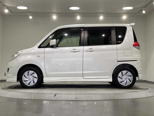 スズキ ソリオ G リミテッド 愛知県 2013(平25)年 12.1万km パールホワイト 社外ナビ/左側パワースライドドア/右側イージークローザドア/スマートキー/フロアマット/ドアバイザー