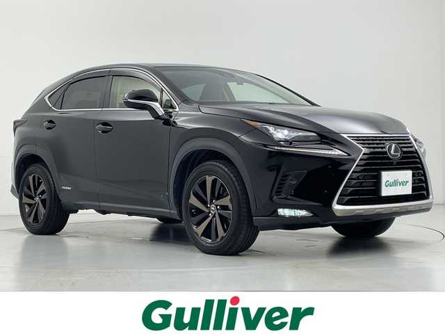 レクサス ＮＸ 300h バージョンL 愛知県 2018(平30)年 6.3万km ブラック 純正ナビ/・Bluetooth/・フルセグ/・DVD/CD/・SD音楽録音/・USB入力端子/サンルーフ/バックサイドカメラ/パワーシート/シートヒーター/エアーシート/ステアリングヒーター/衝突軽減/クリアランスソナー/レーンキープ/パワーバックドア/電格格納セカンドシート/ビルドインＥＴＣ2.0/前後ドライブレコーダー（ZDR016）/レーダークルーズコントロール/ステアリングスイッチ/パドルシフト/ヘッドアップディスプレイ/オートマチックハイビーム/LEDヘッドライト/フォグランプ