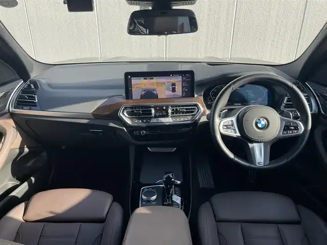 ＢＭＷ ＢＭＷ Ｘ３ xDrive20d Mスポーツ 東京都 2023(令5)年 2.1万km サファイアブラックP ワンオーナー /ハイラインパッケージ/茶レザー/ヘッドアップディスプレイ/360°カメラ/ACC/AppleCarPlay /ワイヤレスチャージ/LEDヘッドライト/シートヒーター /パワーシート/電動リヤゲート /ETC2.0/パドルシフト