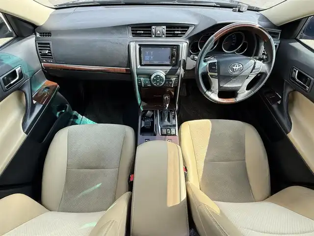 トヨタ マークＸ PREMIUM Four 道南・函館 2014(平26)年 8.6万km ブラック ・寒冷地仕様/・インテリジェントパーキングアシスト/・クルーズコントロール/・純正SDナビ/・フルセグTV/・バックカメラ/・ETC/・前席シートヒーター/・ワイパーデアイサー/・純正HIDヘッドライト/・フロントフォグランプ/・スマートキー/・エンジンプッシュスタート