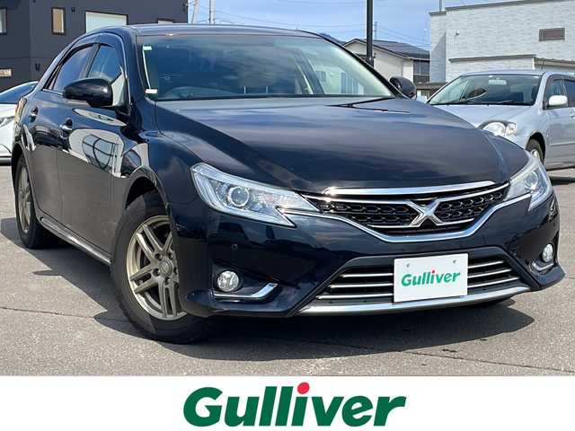 トヨタ マークＸ PREMIUM Four 道南・函館 2014(平26)年 8.6万km ブラック ・寒冷地仕様/・インテリジェントパーキングアシスト/・クルーズコントロール/・純正SDナビ/・フルセグTV/・バックカメラ/・ETC/・前席シートヒーター/・ワイパーデアイサー/・純正HIDヘッドライト/・フロントフォグランプ/・スマートキー/・エンジンプッシュスタート
