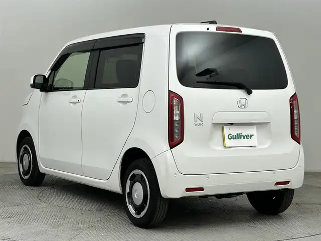 ホンダ Ｎ ＷＧＮ L 道央・札幌 2023(令5)年 2.2万km プラチナホワイトパール ・４WD/・ギャザーズナビ/　CD/DVD/SD/BT/フルセグ/・バックカメラ/・ビルトインETC/・ホンダセンシング/・レーダークルーズコントロール/・レーンキープアシスト/・前席シートヒーター/・LEDヘッドライト/・オートライト/・プッシュスタート/・スマートキー/・純正フロアマット/・ドアバイザー