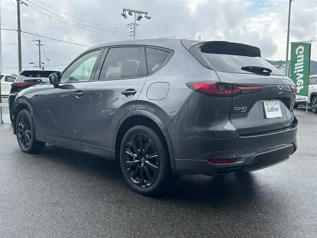 マツダ ＣＸ－６０ XD HV エクスクルーシブスポーツ 兵庫県 2022(令4)年 3.6万km マシーングレープレミアムM ワンオーナー/純正１２．３型ナビ/・BT.TV.AM.FM/BOSSスピーカー/全方位カメラ/衝突軽減装置/レーダークルーズコントロール/ＢＳＭ/電動パーキングブレーキ/オートホールド/前後シートヒーター/前席ベンチレーション/ハンドルヒーター/パワーバックドア/ダウンヒルアシスト/前席パワーシート（メモリー付き）/USB端子/HDMI端子/ヘッドライトレベライザー/スペアキー1本