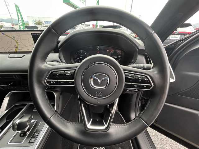 マツダ ＣＸ－６０ XD HV エクスクルーシブスポーツ 兵庫県 2022(令4)年 3.6万km マシーングレープレミアムM ワンオーナー/純正１２．３型ナビ/・BT.TV.AM.FM/BOSSスピーカー/全方位カメラ/衝突軽減装置/レーダークルーズコントロール/ＢＳＭ/電動パーキングブレーキ/オートホールド/前後シートヒーター/前席ベンチレーション/ハンドルヒーター/パワーバックドア/ダウンヒルアシスト/前席パワーシート（メモリー付き）/USB端子/HDMI端子/ヘッドライトレベライザー/スペアキー1本