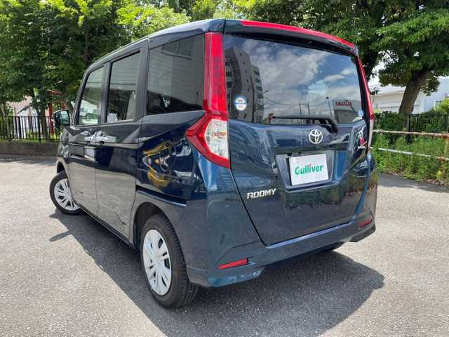 トヨタ ルーミー G 神奈川県 2020(令2)年 1.7万km レーザーブルークリスタルシャイン ワンオーナー/両側パワースライドドア/純正メモリナビ・ワンセグTV/　CD/SD/Bluetooth/バックカメラ/スマートアシスト/・衝突回避支援ブレーキ機能/・車線逸脱警報機能/・ブレーキ制御付誤発進抑制機能/・先行車発進お知らせ機能/・衝突警報機能/・ふらつき警報/・路側逸脱警報/・標識認識機能/LEDヘッドライト/プッシュスタート/スマートキー×２/ビルトインETC/新車時保証書/取扱説明書