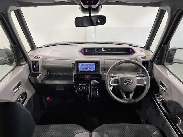 ダイハツ タント カスタム X 愛知県 2020(令2)年 5.2万km プラムブラウンクリスタルマイカ 純正ナビ　/(Bluetooth/フルセグTV/CD・DVD再生/SD/FM/AM/iPod)/両側パワースライドドア　/ロングスライドシート　/コーナーセンサー　/スマートアシスト　/　　-衝突回避支援ブレーキ　/　　-車線逸脱警報　/　　-ふらつき警報/　　-先行車発進お知らせ機能/　　-標識認識機能/　　-オートハイビーム/ＵＳＢ接続　/バックカメラ　/アイドリングストップ/横滑り防止/ＬＥＤヘッドライト　/ハーフレザーシート　/LEDフォグランプ/純正フロアマット/プッシュスタート/　　-スマートキー