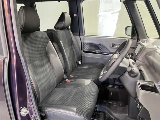 ダイハツ タント カスタム X 愛知県 2020(令2)年 5.2万km プラムブラウンクリスタルマイカ 純正ナビ　/(Bluetooth/フルセグTV/CD・DVD再生/SD/FM/AM/iPod)/両側パワースライドドア　/ロングスライドシート　/コーナーセンサー　/スマートアシスト　/　　-衝突回避支援ブレーキ　/　　-車線逸脱警報　/　　-ふらつき警報/　　-先行車発進お知らせ機能/　　-標識認識機能/　　-オートハイビーム/ＵＳＢ接続　/バックカメラ　/アイドリングストップ/横滑り防止/ＬＥＤヘッドライト　/ハーフレザーシート　/LEDフォグランプ/純正フロアマット/プッシュスタート/　　-スマートキー