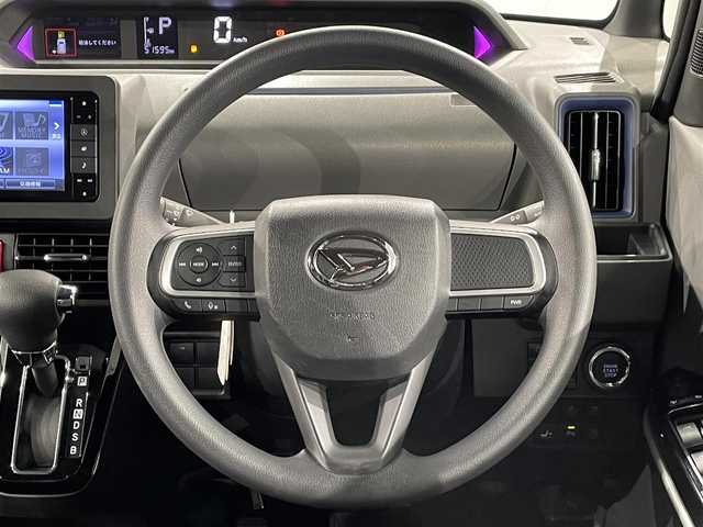 ダイハツ タント カスタム X 愛知県 2020(令2)年 5.2万km プラムブラウンクリスタルマイカ 純正ナビ　/(Bluetooth/フルセグTV/CD・DVD再生/SD/FM/AM/iPod)/両側パワースライドドア　/ロングスライドシート　/コーナーセンサー　/スマートアシスト　/　　-衝突回避支援ブレーキ　/　　-車線逸脱警報　/　　-ふらつき警報/　　-先行車発進お知らせ機能/　　-標識認識機能/　　-オートハイビーム/ＵＳＢ接続　/バックカメラ　/アイドリングストップ/横滑り防止/ＬＥＤヘッドライト　/ハーフレザーシート　/LEDフォグランプ/純正フロアマット/プッシュスタート/　　-スマートキー