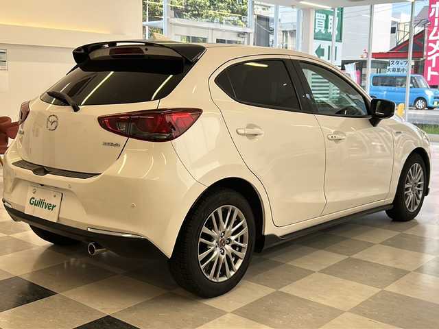 マツダ マツダ２ XD 100周年特別記念車 岐阜県 2020(令2)年 6万km スノーフレイクホワイトパールマイカ マツダスピード製F＆Sエアロパーツ/全方位カメラ/ヘッドアップディスプレイ/純正SDナビ/フルセグTV/レーダークルーズコントロール/ブラインドスポットモニター/コーナーセンサー/シートヒーター/パドルシフト/スペアキー/ドライブレコーダー前後/ETC/ハーフレザーシート/パワーシート/LEDヘッドライト/純正16インチアルミホイール/アイドリングストップ/革巻きステアリング