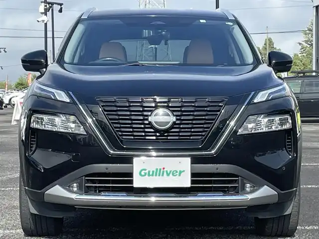 日産 エクストレイル G e－4ORCE 道央・札幌 2022(令4)年 3.8万km ダイヤモンドブラック ４WD/純正メーカーナビ/AM/FM/BT/フルセグ/衝突被害軽減ブレーキ/横滑り防止装置/レーダークルーズコントロール/レーンキープアシスト/ヒルディセントコントロール/クリアランスソナー/アラウンドビューモニター/ビルトインETC2.0/ドライブレコーダー/デジタルインナーミラー/ドライブモードセレクター/パーキングアシスト/EVMODE/e-Pedal/パワーバックドア/前席パワーシート/全席シートヒーター/D席メモリーシート/レザーシート/革巻きステアリング/ステアリングリモコン/ハンドルヒーター/AC100V/置くだけ充電/電動パーキング/オートブレーキホールド/プッシュスタート/スマートキー/LEDヘッドライト/オートライト/オートハイビーム/フォグランプ/電動格納ミラー/ウィンカーミラー/純正フロアマット/ドアバイザー/スペアキー