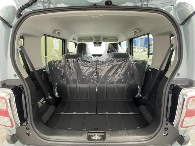 スズキ ハスラー HYBRID X 群馬県 2025(令7)年 0.1千km オフブルーM 届出済未使用車　スズキコネクトナビ　全方位モニター　レーダークルーズコントロール　ＬＥＤライト　ハイビームアシスト　シートヒーター　純正１５インチＡＷ　ステアリングリモコン　スマートキー　スペアキー