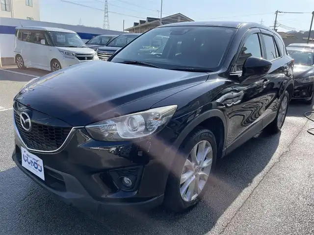 マツダ ＣＸ－５ XD Lパッケージ 兵庫県 2014(平26)年 9.6万km ジェットブラックマイカ 【(株)IDOMが運営する【じしゃロン姫路店】の自社ローン対象車両になります。こちらは現金ご利用時の価格です。自社ローンご希望の方は別途その旨お申付け下さい。】/プッシュスタート/ETC/フルセグテレビ