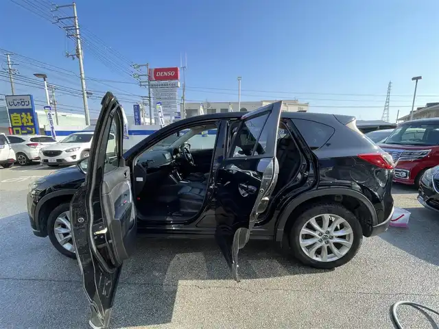 マツダ ＣＸ－５ XD Lパッケージ 兵庫県 2014(平26)年 9.6万km ジェットブラックマイカ 【(株)IDOMが運営する【じしゃロン姫路店】の自社ローン対象車両になります。こちらは現金ご利用時の価格です。自社ローンご希望の方は別途その旨お申付け下さい。】/プッシュスタート/ETC/フルセグテレビ