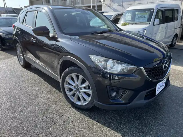 マツダ ＣＸ－５ XD Lパッケージ 兵庫県 2014(平26)年 9.6万km ジェットブラックマイカ 【(株)IDOMが運営する【じしゃロン姫路店】の自社ローン対象車両になります。こちらは現金ご利用時の価格です。自社ローンご希望の方は別途その旨お申付け下さい。】/プッシュスタート/ETC/フルセグテレビ