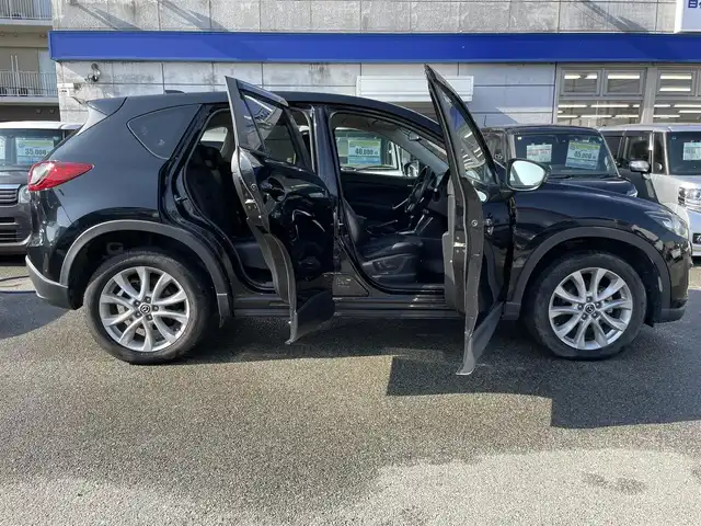 マツダ ＣＸ－５ XD Lパッケージ 兵庫県 2014(平26)年 9.6万km ジェットブラックマイカ 【(株)IDOMが運営する【じしゃロン姫路店】の自社ローン対象車両になります。こちらは現金ご利用時の価格です。自社ローンご希望の方は別途その旨お申付け下さい。】/プッシュスタート/ETC/フルセグテレビ