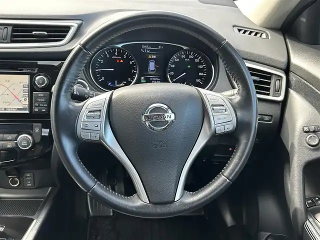 日産 エクストレイル ハイブリッド 20X エマージェンシーブレーキ 群馬県 2016(平28)年 10.2万km ダイヤモンドブラック (株)IDOMが運営する【じしゃロン伊勢崎店】の自社ローン専用車両になりますこちらは現金またはオートローンご利用時の価格です。自社ローンご希望の方は別途その旨お申付け下さい/エマージェンシーブレーキ/純正SDナビゲーション/アラウンドビューモニター/CD/DVD/SD/BT/DTV/USB/AUX/クルーズコントロール/前席シートヒーター/LEDヘッドライト/フォグライト/オートライト/ETC/ドアバイザー/純正フロアマット