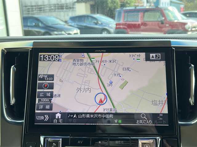 トヨタ アルファードハイブリット G 山形県 2019(平31)年 6.6万km ホワイトパールクリスタルシャイン ４WD/トヨタセーフティーセンス/純正SDナビ/（AM/FM/TV/CD/DVD/BT/SD）/アダプティブクルーズコントロール/ブラインドスポットモニター/ETC/モデリスタフルエアロ/レザー調シートカバー/パワーシート/シートヒーター/エアシート/パワーバックドア/レーンキープアシスト/コーナーセンサー/純正AW/前後ドライブレコーダー/バックカメラ/フリップダウンモニター/ステアリングスイッチ/オートマチックハイビーム/デジタルインナーミラー/純正フロアマット